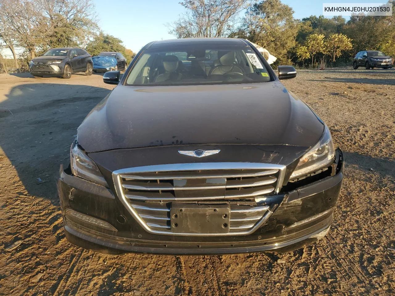 2017 Genesis G80 Base VIN: KMHGN4JE0HU201530 Lot: 77741464