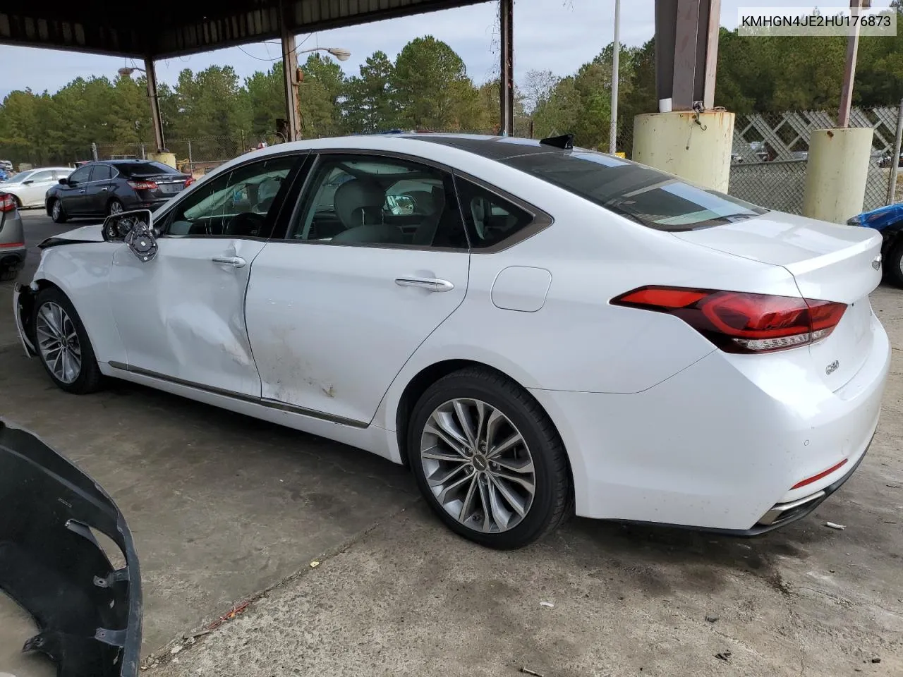 2017 Genesis G80 Base VIN: KMHGN4JE2HU176873 Lot: 78326864