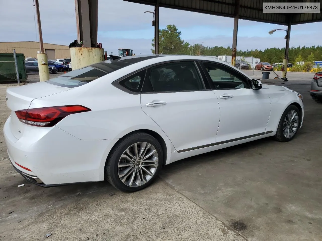 2017 Genesis G80 Base VIN: KMHGN4JE2HU176873 Lot: 78326864