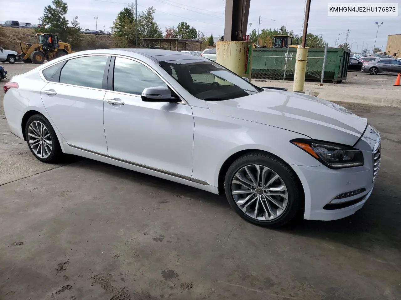 2017 Genesis G80 Base VIN: KMHGN4JE2HU176873 Lot: 78326864