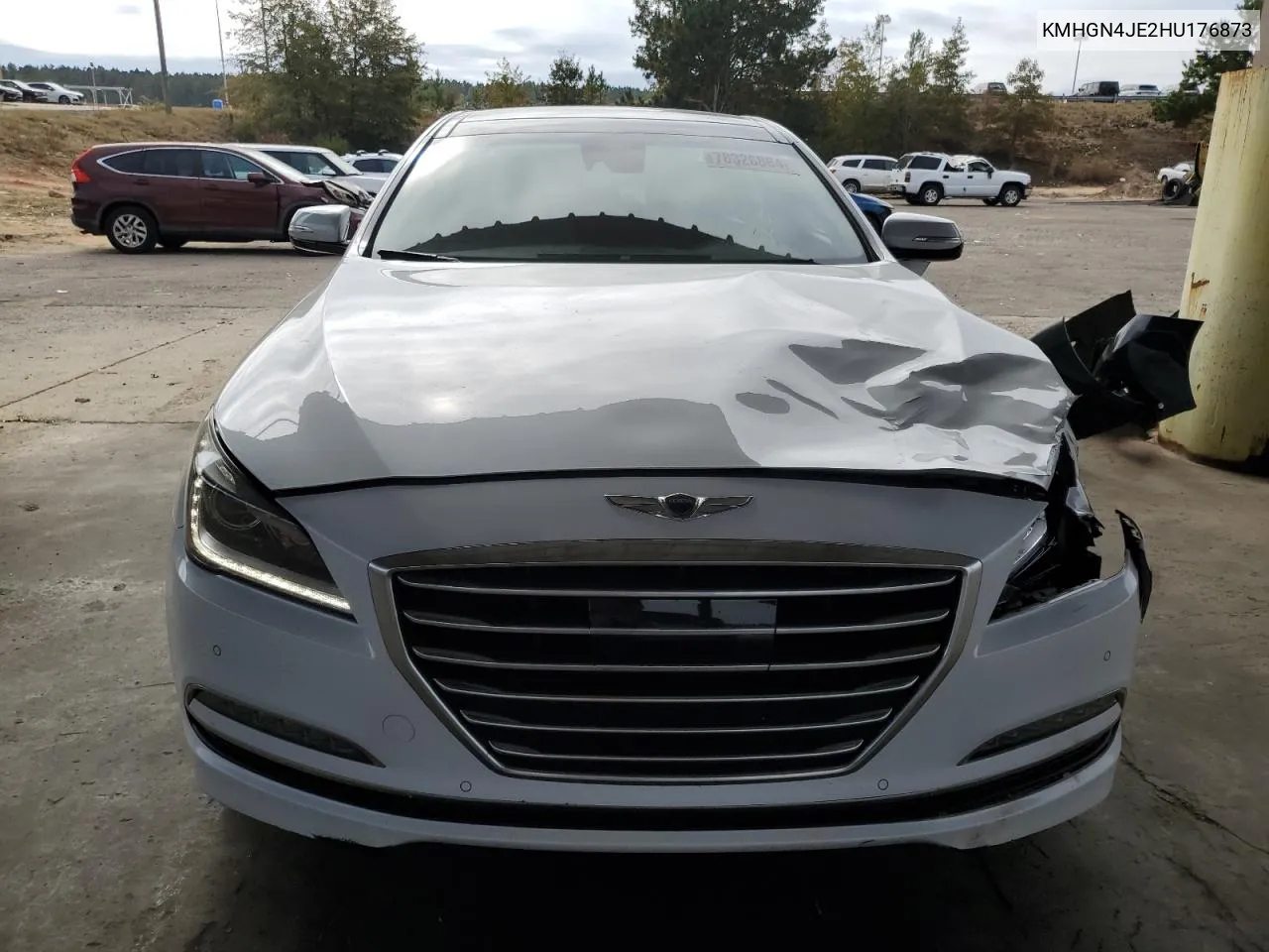 2017 Genesis G80 Base VIN: KMHGN4JE2HU176873 Lot: 78326864