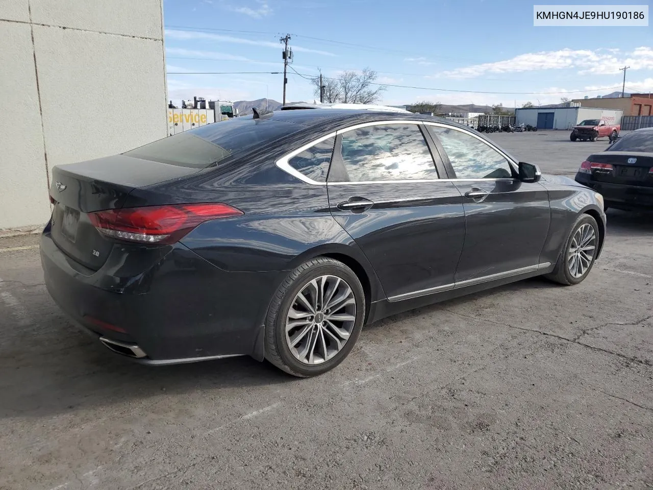 2017 Genesis G80 Base VIN: KMHGN4JE9HU190186 Lot: 78520824