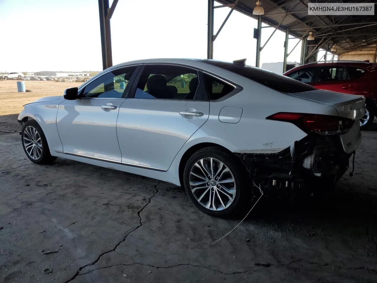 2017 Genesis G80 Base VIN: KMHGN4JE3HU167387 Lot: 79092864