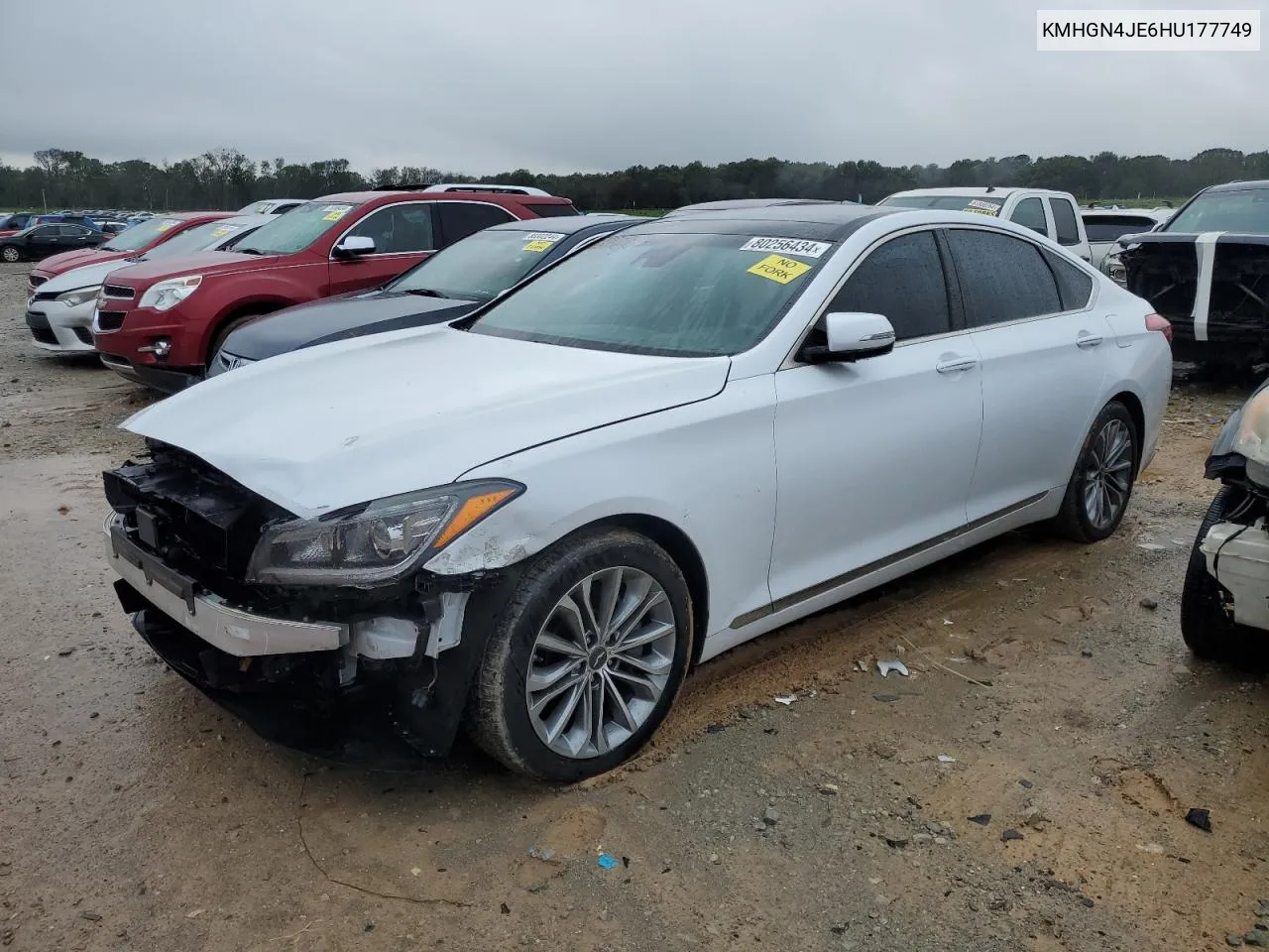 2017 Genesis G80 Base VIN: KMHGN4JE6HU177749 Lot: 80256434