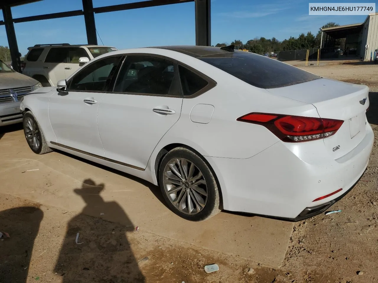 2017 Genesis G80 Base VIN: KMHGN4JE6HU177749 Lot: 80256434