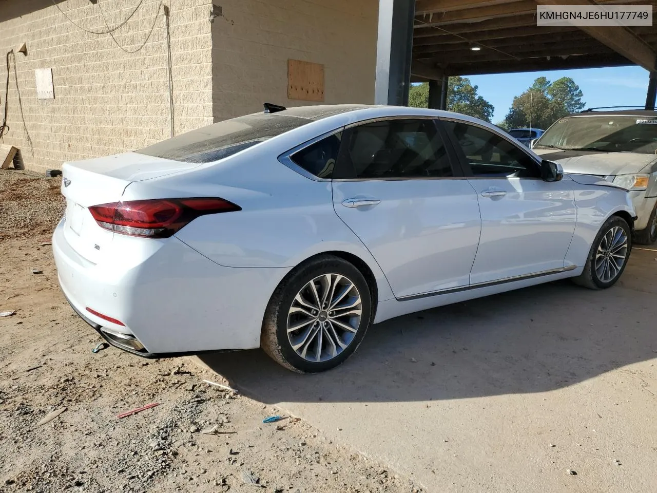 2017 Genesis G80 Base VIN: KMHGN4JE6HU177749 Lot: 80256434