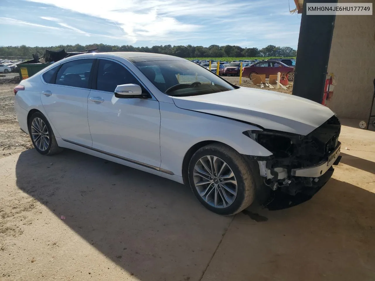 2017 Genesis G80 Base VIN: KMHGN4JE6HU177749 Lot: 80256434