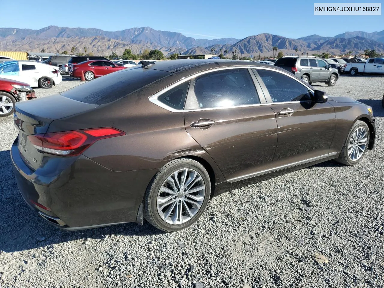 2017 Genesis G80 Base VIN: KMHGN4JEXHU168827 Lot: 80315794