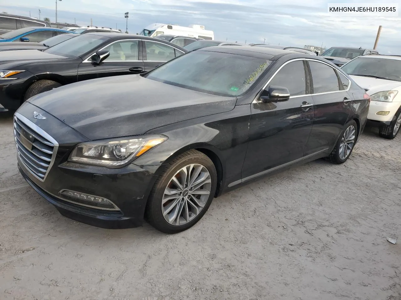 2017 Genesis G80 Base VIN: KMHGN4JE6HU189545 Lot: 80348344