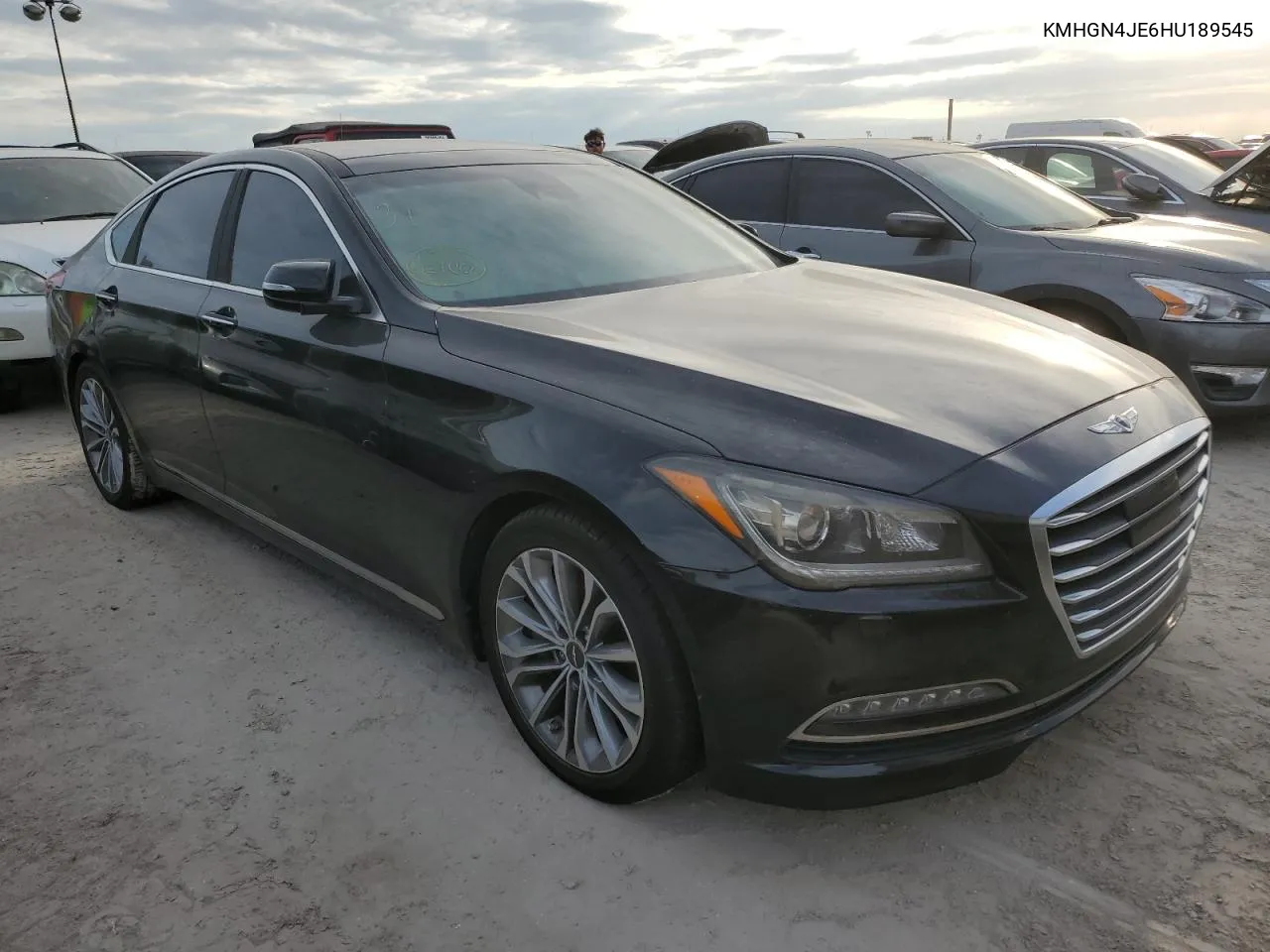 2017 Genesis G80 Base VIN: KMHGN4JE6HU189545 Lot: 80348344