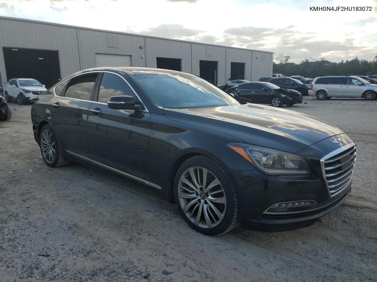 2017 Genesis G80 Ultimate VIN: KMHGN4JF2HU183072 Lot: 81121214