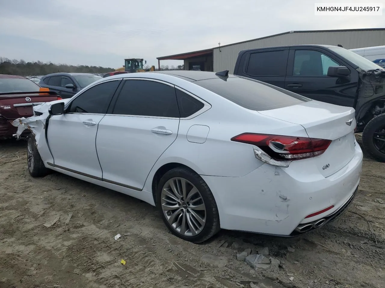 2018 Genesis G80 Ultimate VIN: KMHGN4JF4JU245917 Lot: 37917394