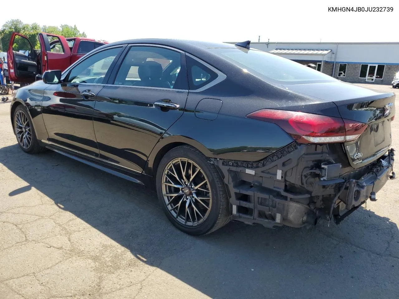 2018 Genesis G80 Sport VIN: KMHGN4JB0JU232739 Lot: 56228244