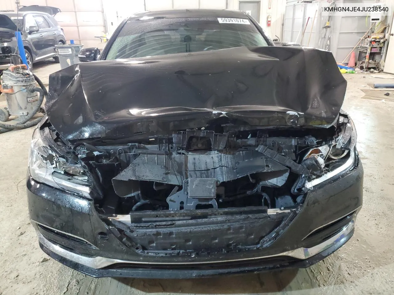 KMHGN4JE4JU238540 2018 Genesis G80 Base