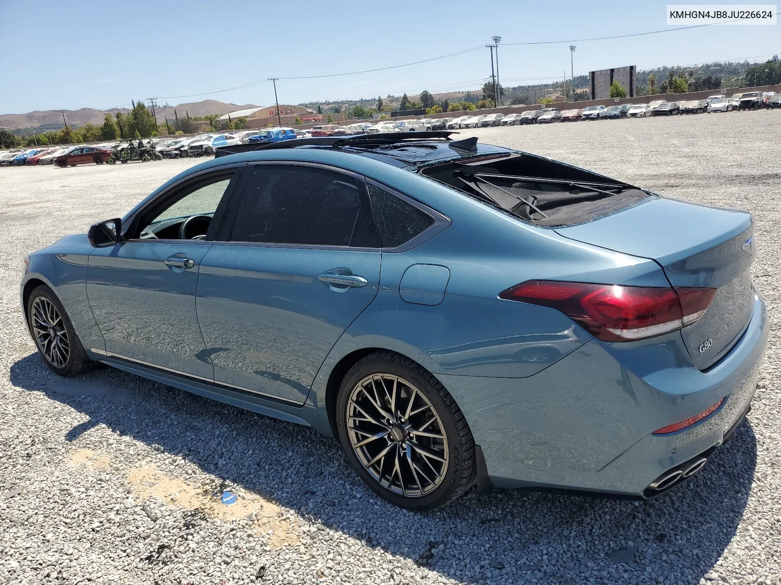 KMHGN4JB8JU226624 2018 Genesis G80 Sport