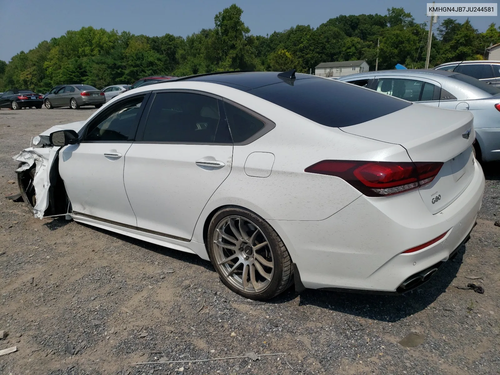 KMHGN4JB7JU244581 2018 Genesis G80 Sport