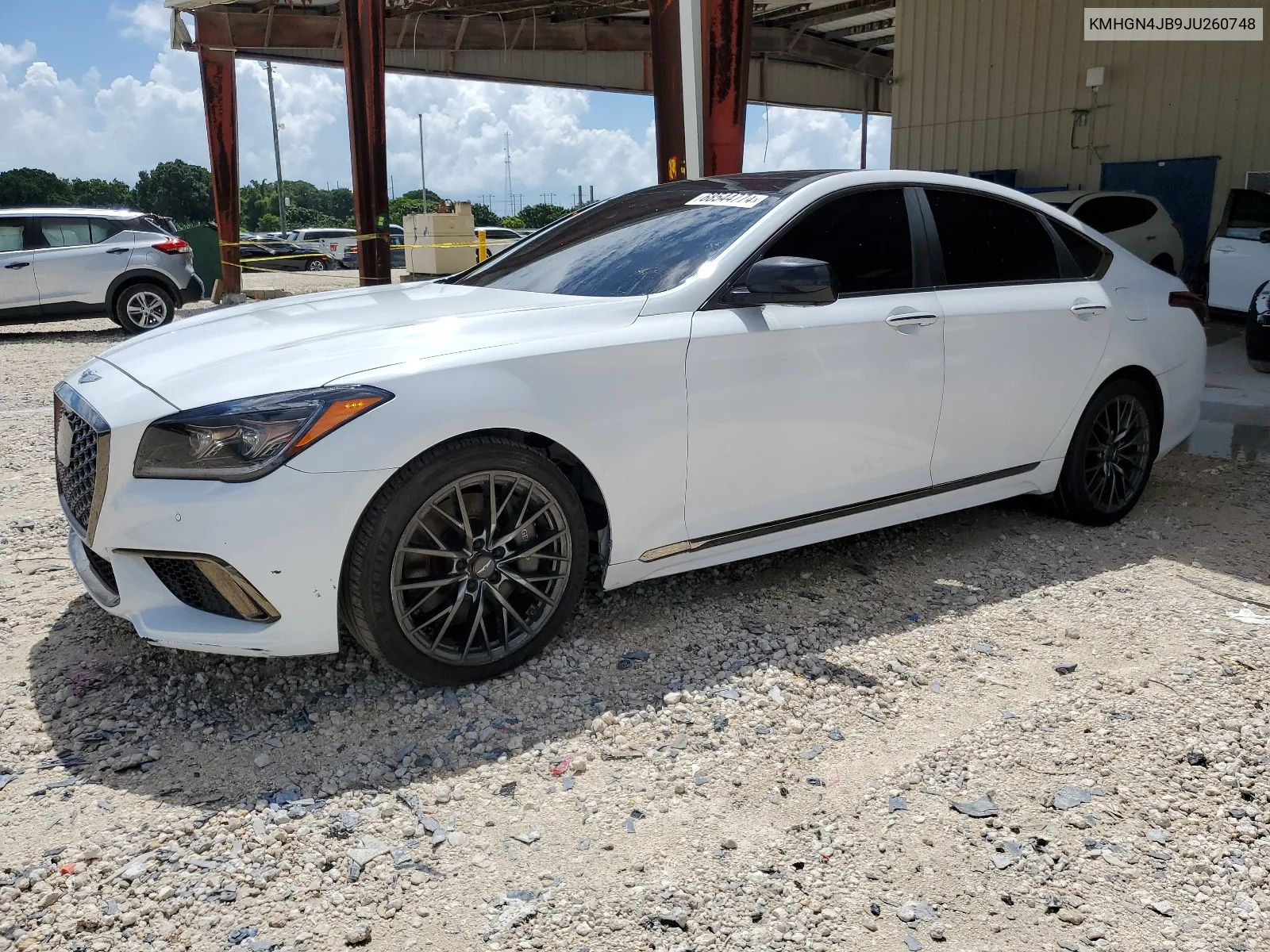 KMHGN4JB9JU260748 2018 Genesis G80 Sport