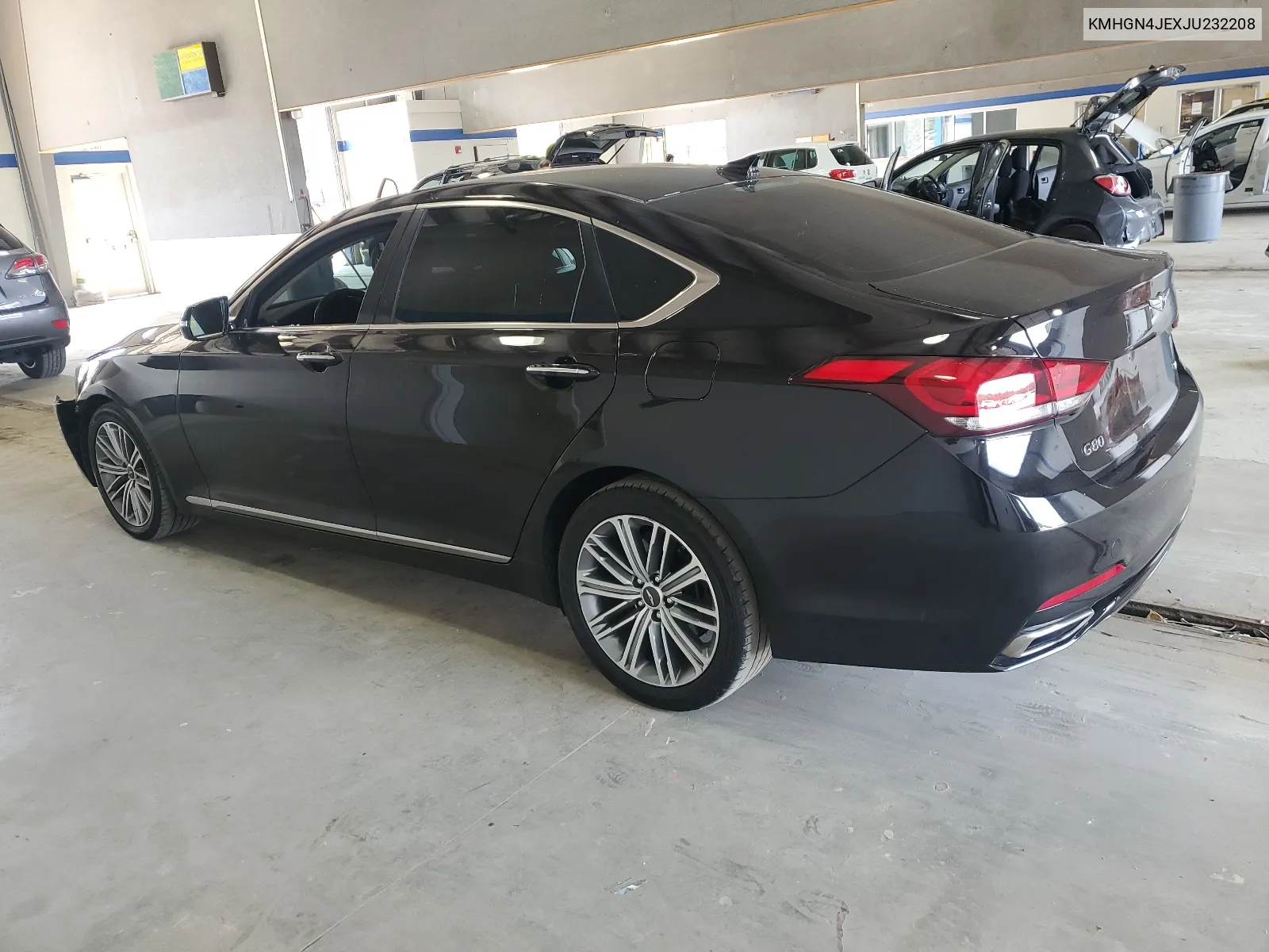 KMHGN4JEXJU232208 2018 Genesis G80 Base