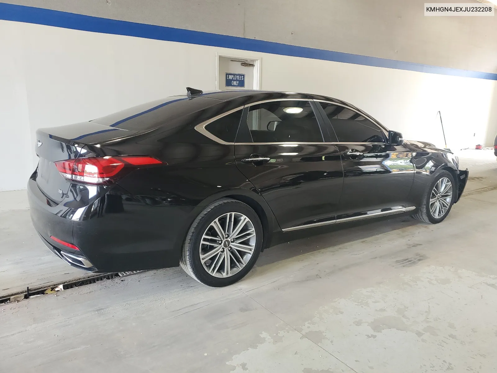 KMHGN4JEXJU232208 2018 Genesis G80 Base