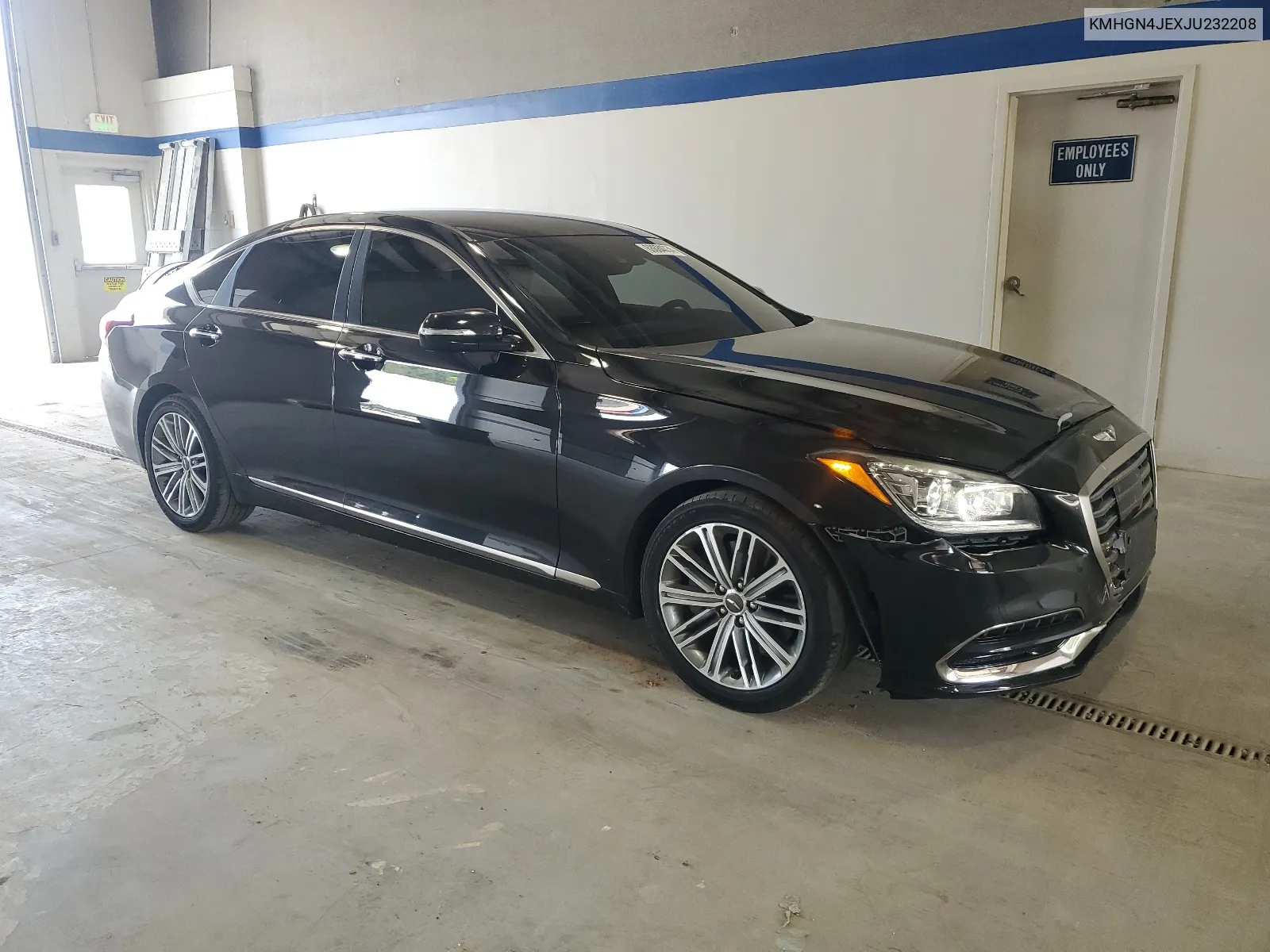 KMHGN4JEXJU232208 2018 Genesis G80 Base