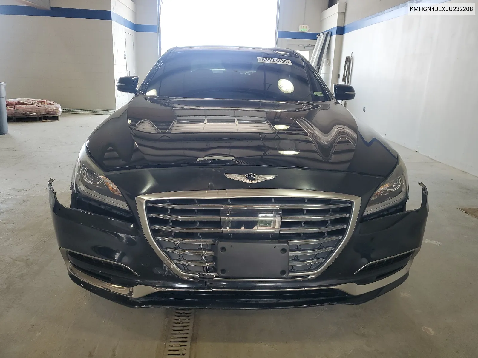 KMHGN4JEXJU232208 2018 Genesis G80 Base