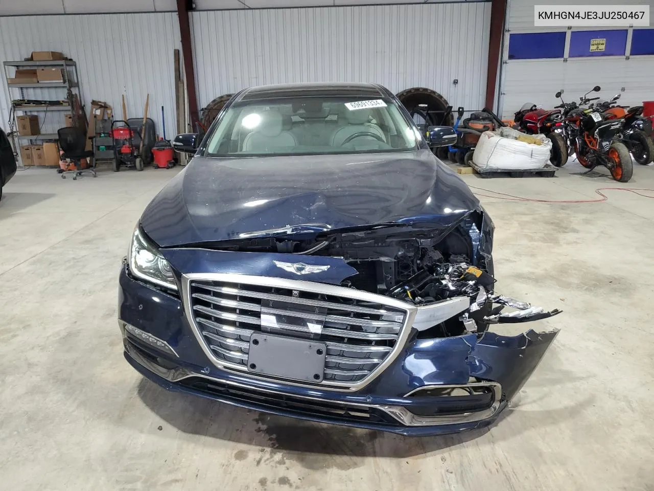 KMHGN4JE3JU250467 2018 Genesis G80 Base