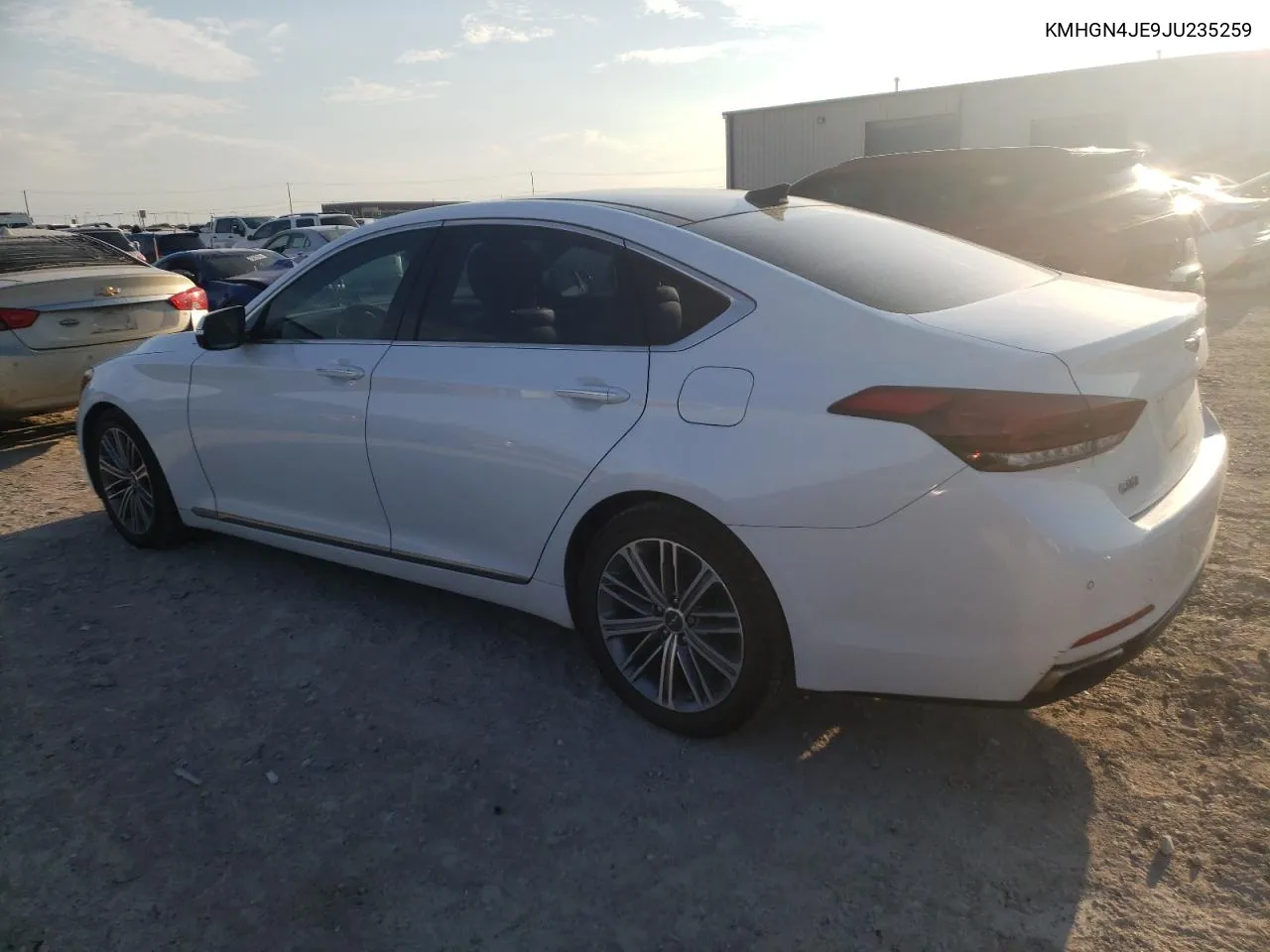 KMHGN4JE9JU235259 2018 Genesis G80 Base