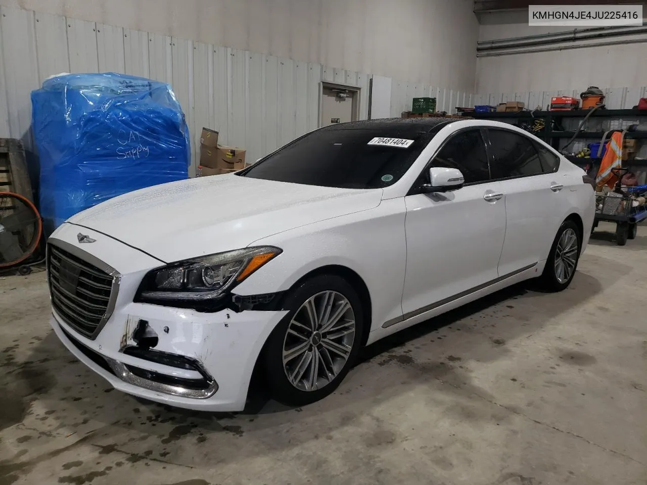 KMHGN4JE4JU225416 2018 Genesis G80 Base