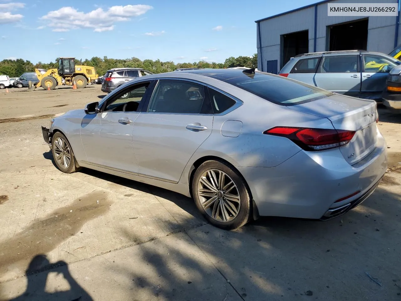 2018 Genesis G80 Base VIN: KMHGN4JE8JU266292 Lot: 70957184