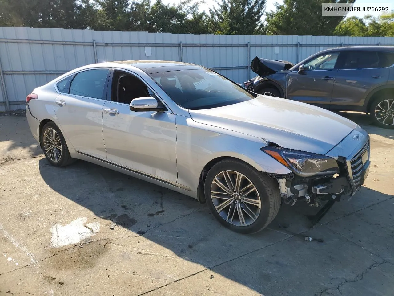 KMHGN4JE8JU266292 2018 Genesis G80 Base