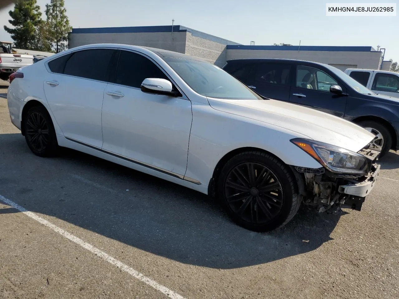 2018 Genesis G80 Base VIN: KMHGN4JE8JU262985 Lot: 71065164