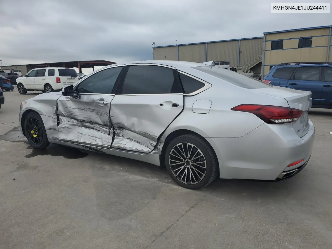 KMHGN4JE1JU244411 2018 Genesis G80 Base