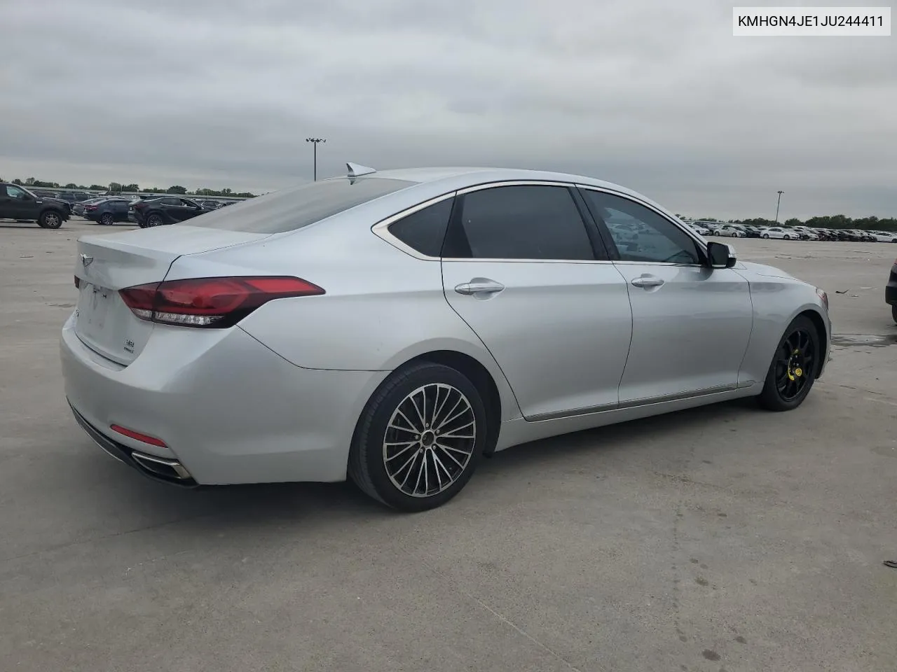 2018 Genesis G80 Base VIN: KMHGN4JE1JU244411 Lot: 71076734