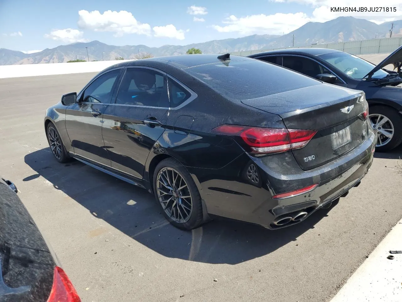 2018 Genesis G80 Sport VIN: KMHGN4JB9JU271815 Lot: 71468464