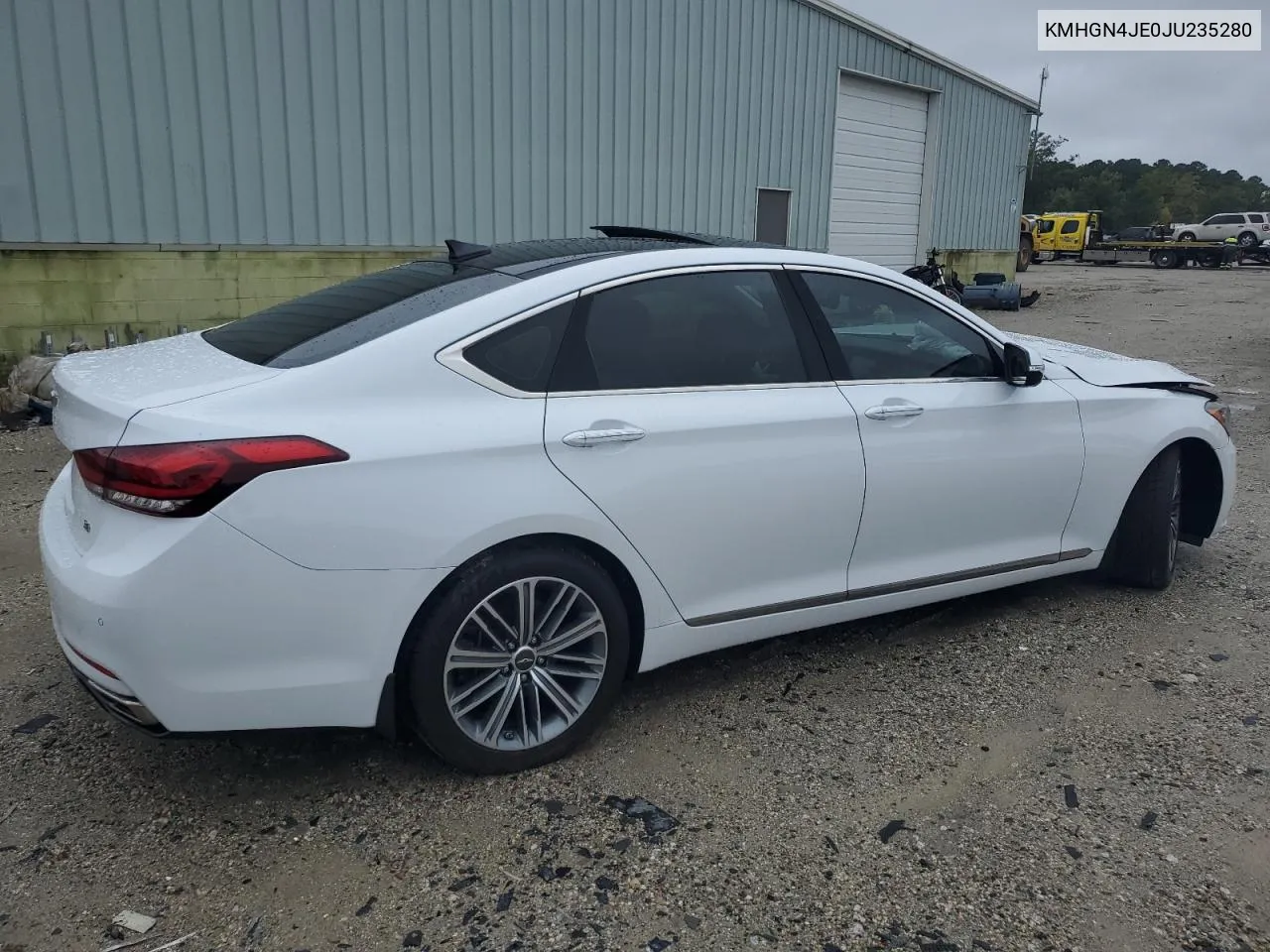 2018 Genesis G80 Base VIN: KMHGN4JE0JU235280 Lot: 71687644