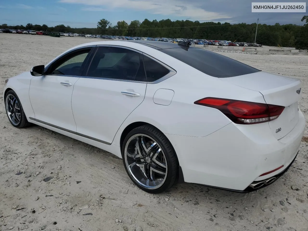 KMHGN4JF1JU262450 2018 Genesis G80 Ultimate