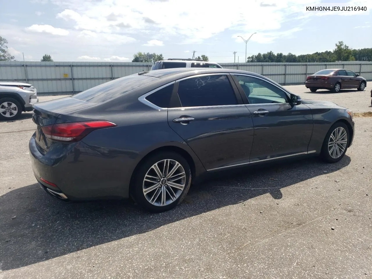 KMHGN4JE9JU216940 2018 Genesis G80 Base