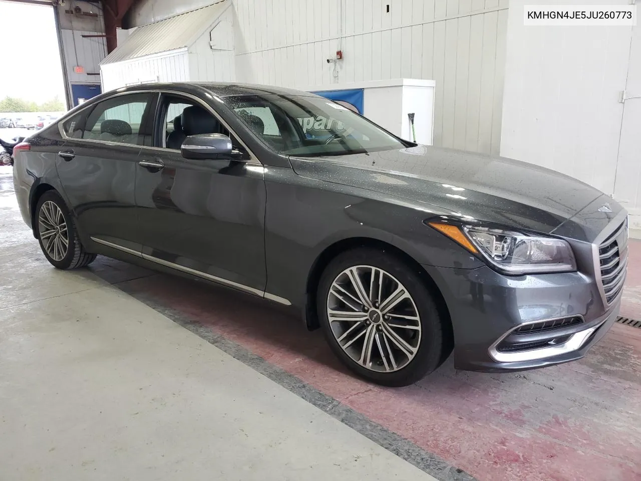 2018 Genesis G80 Base VIN: KMHGN4JE5JU260773 Lot: 73008914