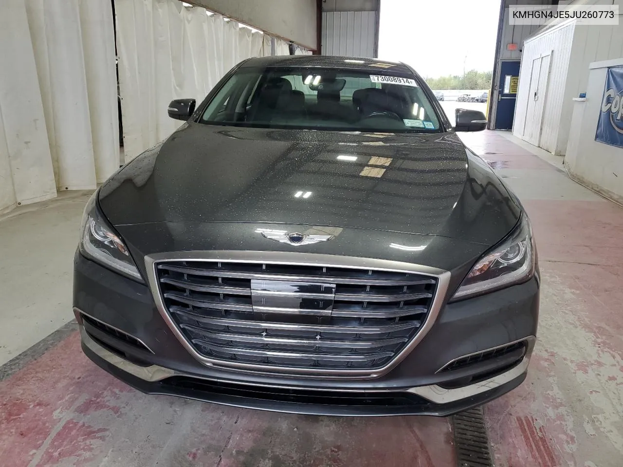 2018 Genesis G80 Base VIN: KMHGN4JE5JU260773 Lot: 73008914