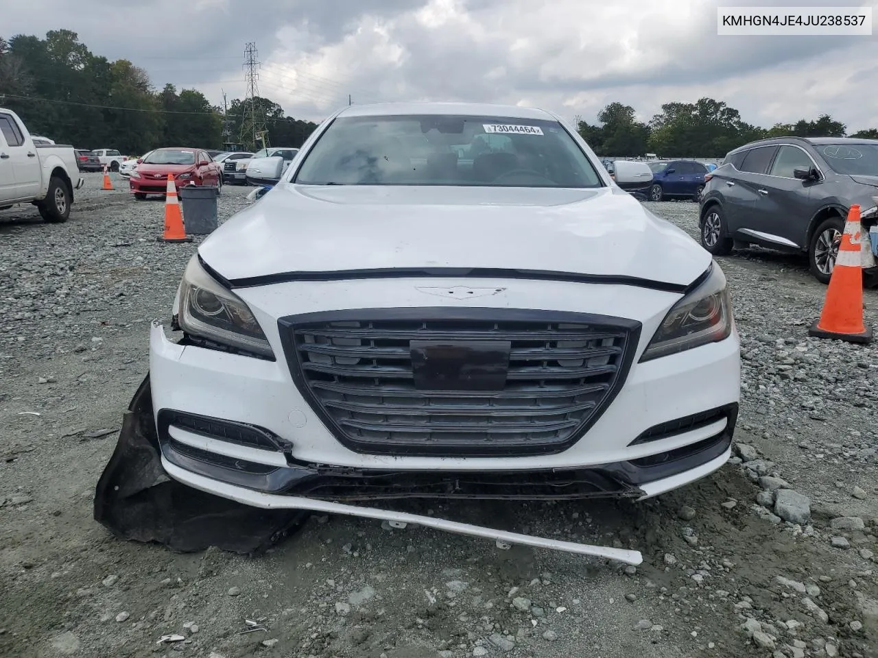 2018 Genesis G80 Base VIN: KMHGN4JE4JU238537 Lot: 73044464