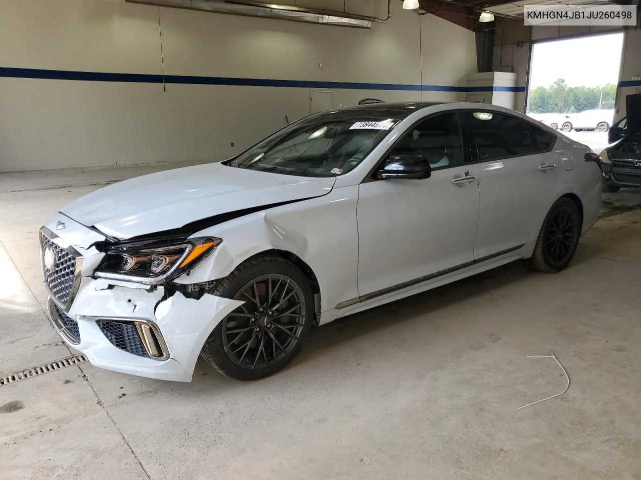 2018 Genesis G80 Sport VIN: KMHGN4JB1JU260498 Lot: 73844514