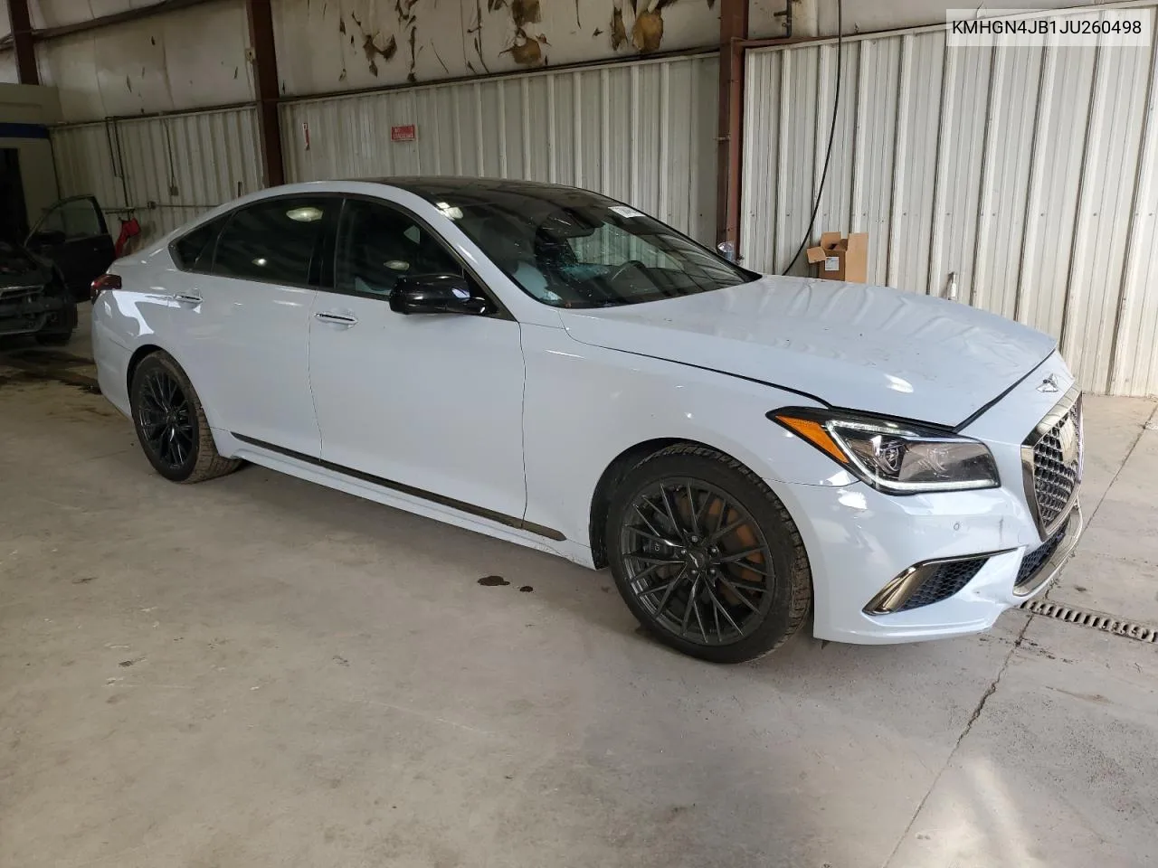 2018 Genesis G80 Sport VIN: KMHGN4JB1JU260498 Lot: 73844514