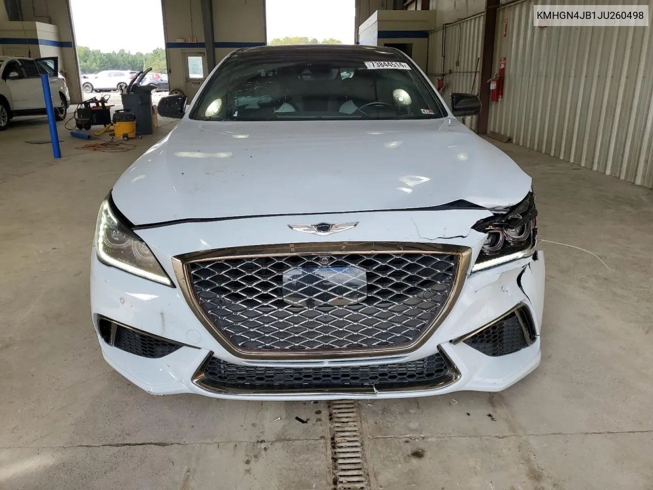 2018 Genesis G80 Sport VIN: KMHGN4JB1JU260498 Lot: 73844514