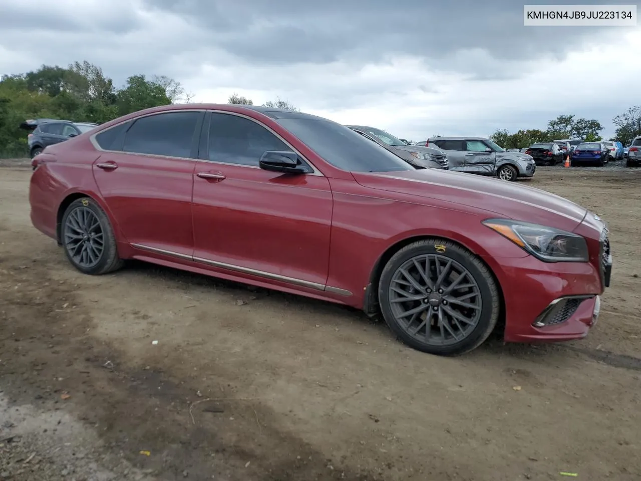 2018 Genesis G80 Sport VIN: KMHGN4JB9JU223134 Lot: 74275794