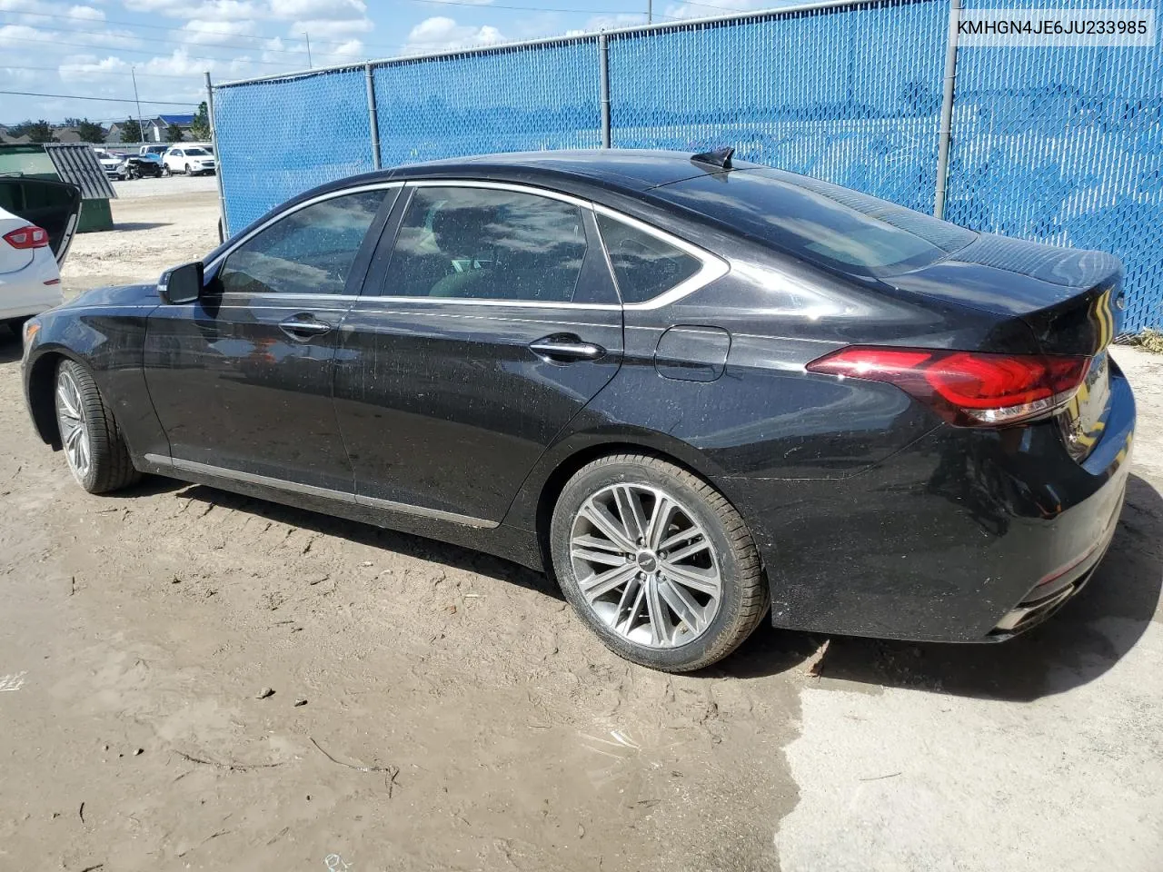 2018 Genesis G80 Base VIN: KMHGN4JE6JU233985 Lot: 75596424