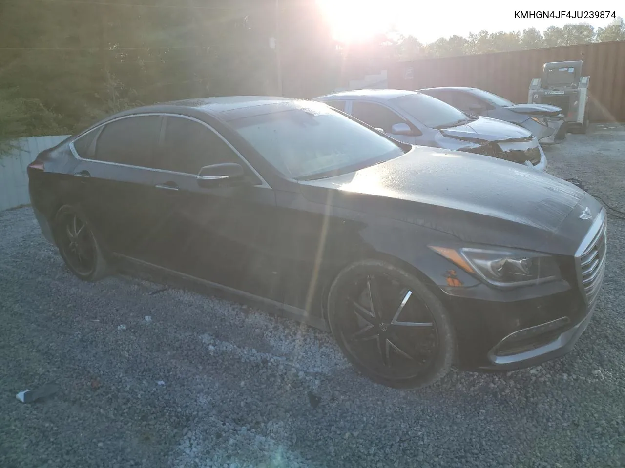 2018 Genesis G80 Ultimate VIN: KMHGN4JF4JU239874 Lot: 77763484