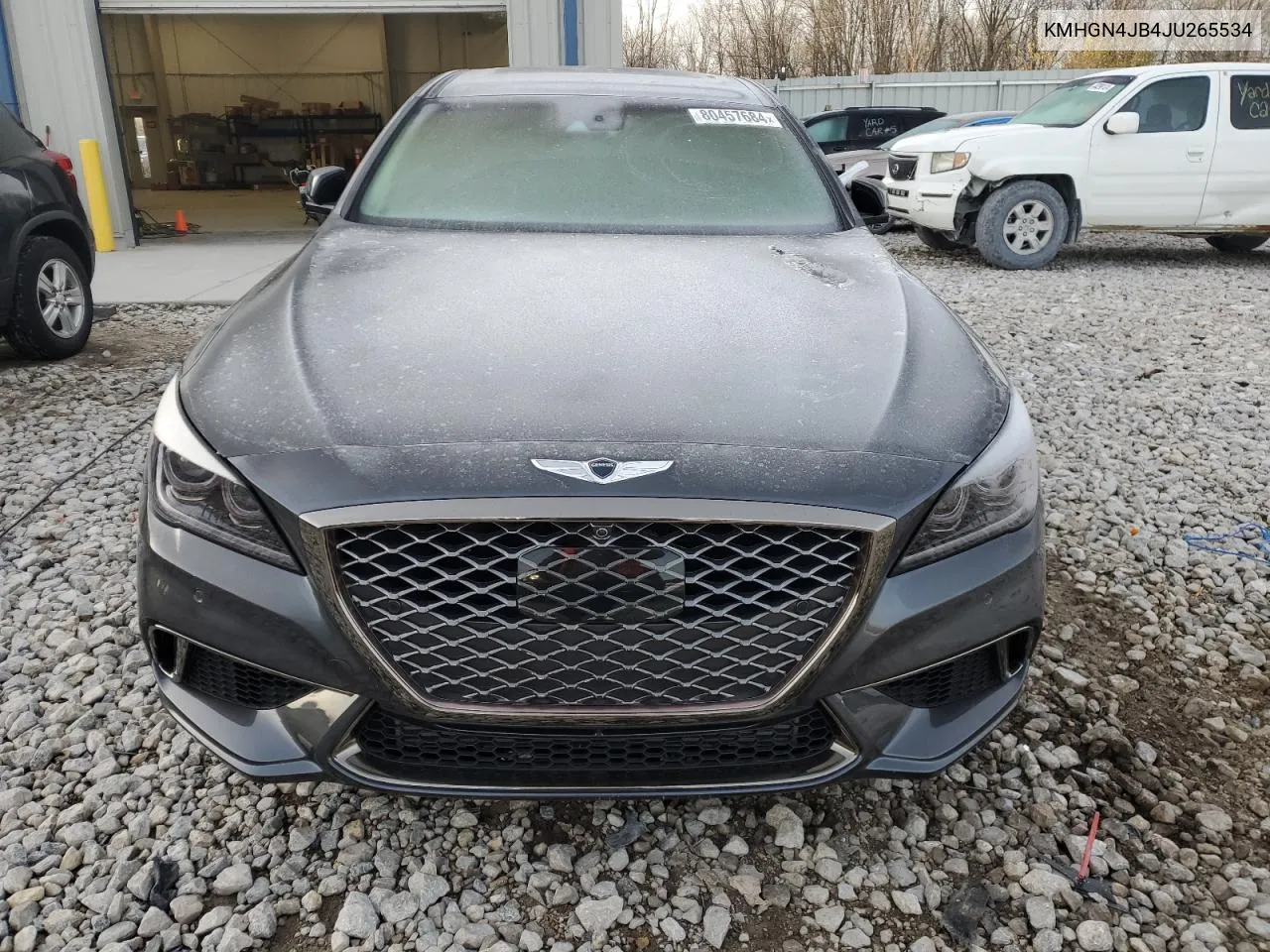 2018 Genesis G80 Sport VIN: KMHGN4JB4JU265534 Lot: 80457684