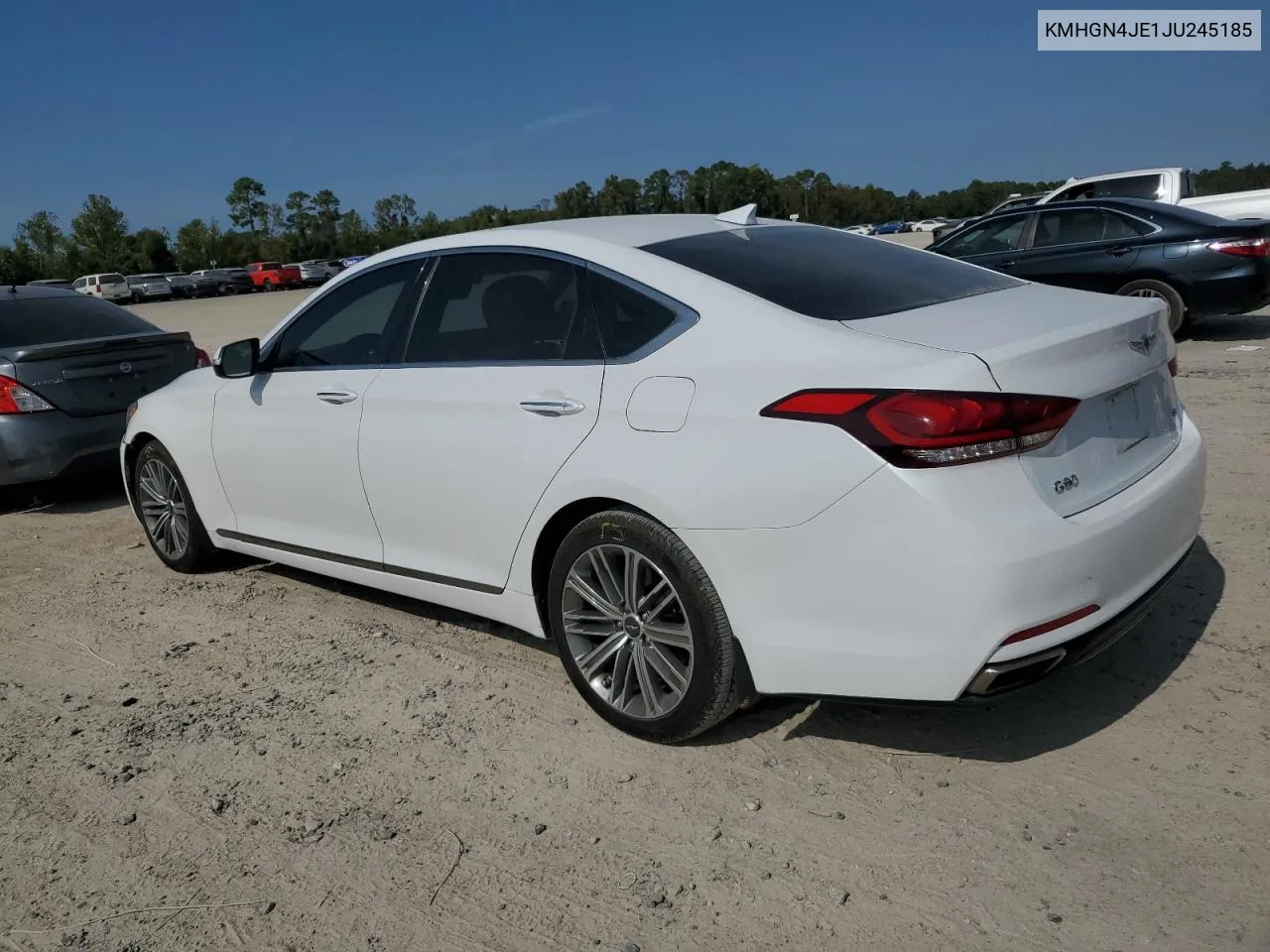 2018 Genesis G80 Base VIN: KMHGN4JE1JU245185 Lot: 80739974