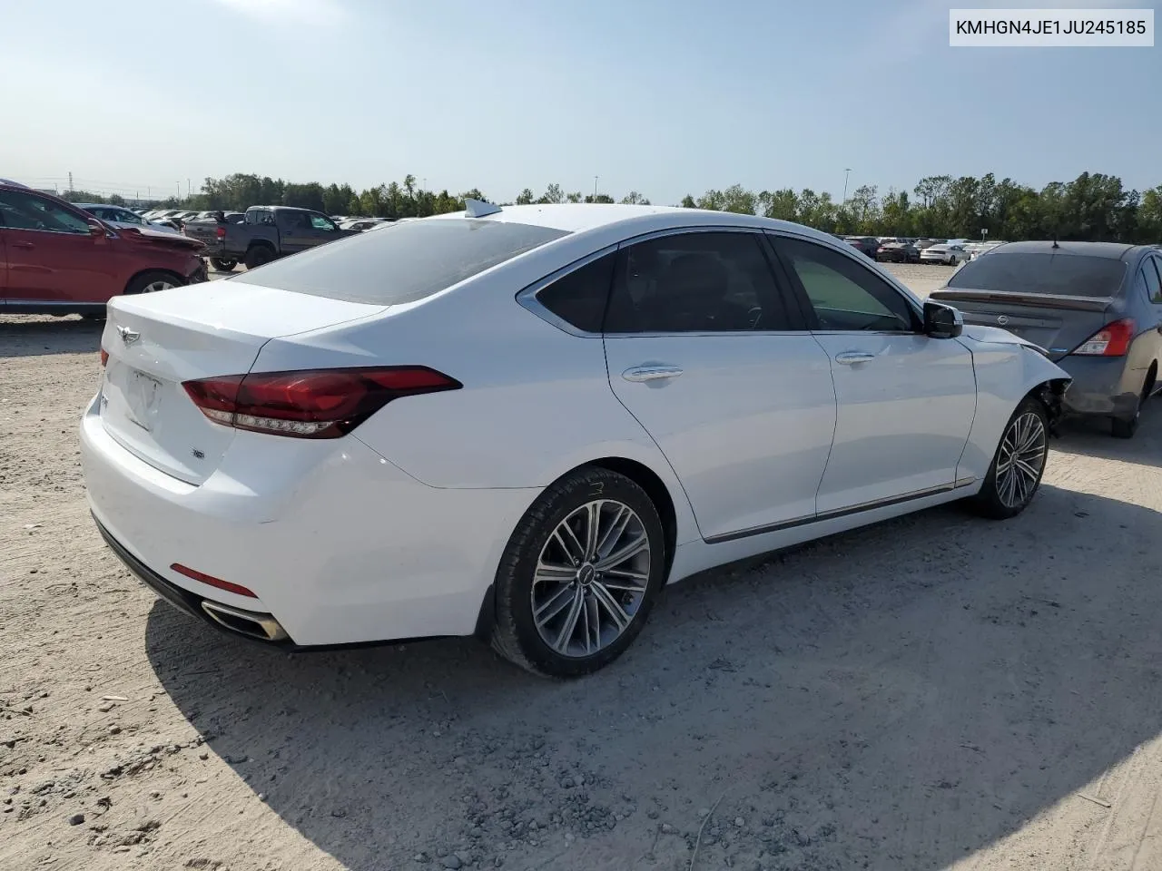 2018 Genesis G80 Base VIN: KMHGN4JE1JU245185 Lot: 80739974