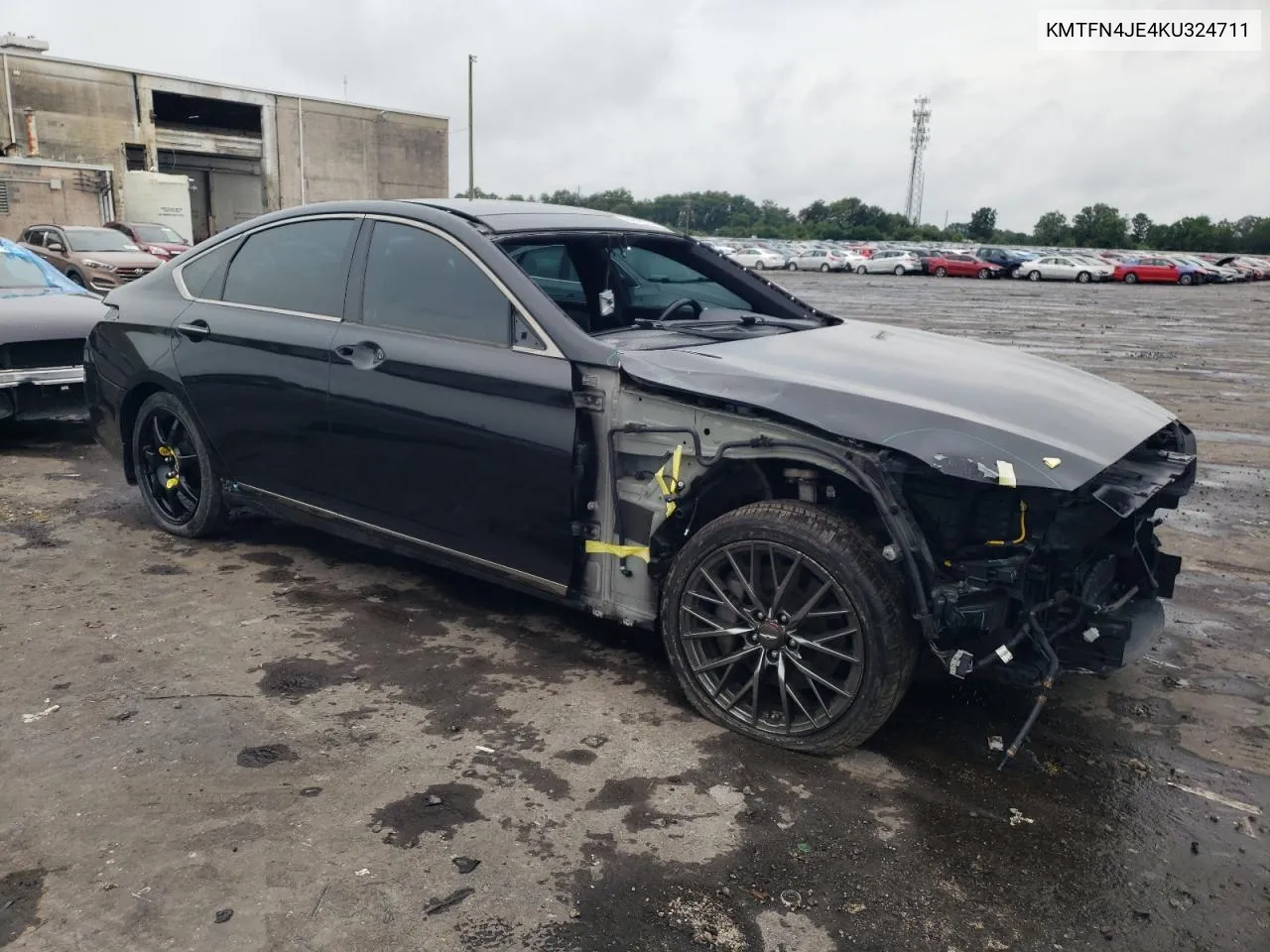 2019 Genesis G80 Base VIN: KMTFN4JE4KU324711 Lot: 64843234